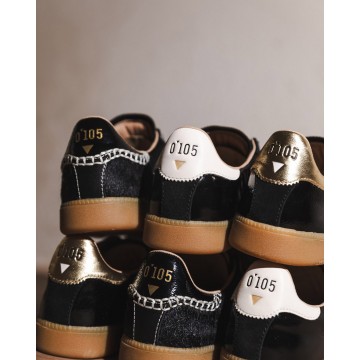 Black sneaker
