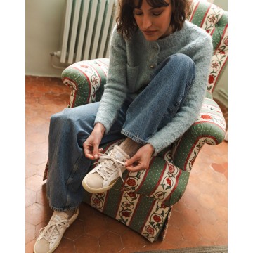 Zapatilla blanca